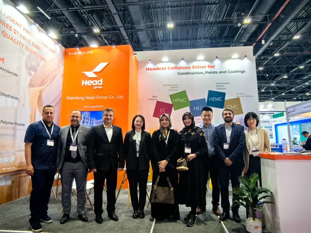 “展”出风采！开云中国集团携Headcel纤维素醚实力亮相2024中东涂料展！